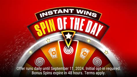 Spin of the Day: Instant Wins .